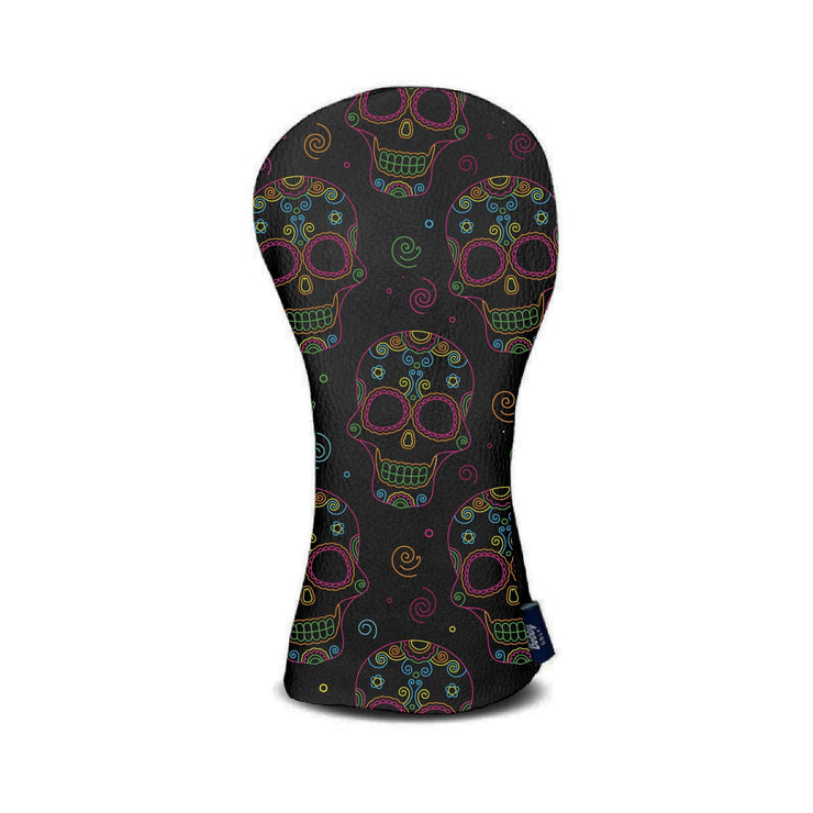 COLORED SKULL BLACK
