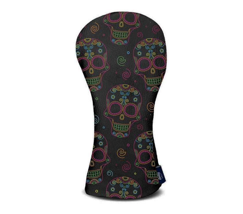 COLORED SKULL BLACK